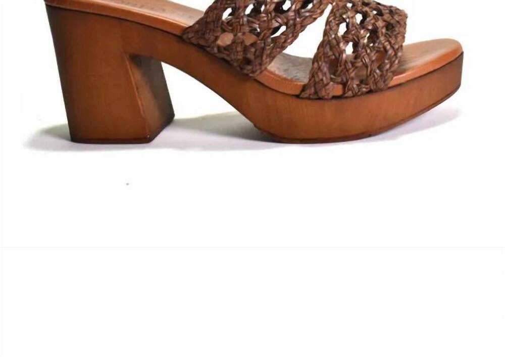 NEW CORDANI women's wylie platform clog sandals in t.moro raffia